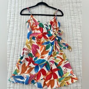 Show Me Your Mumu Say Jay Ruffle Dress Size XS